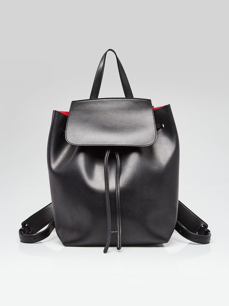 Mansur gavriel leather backpack best sale