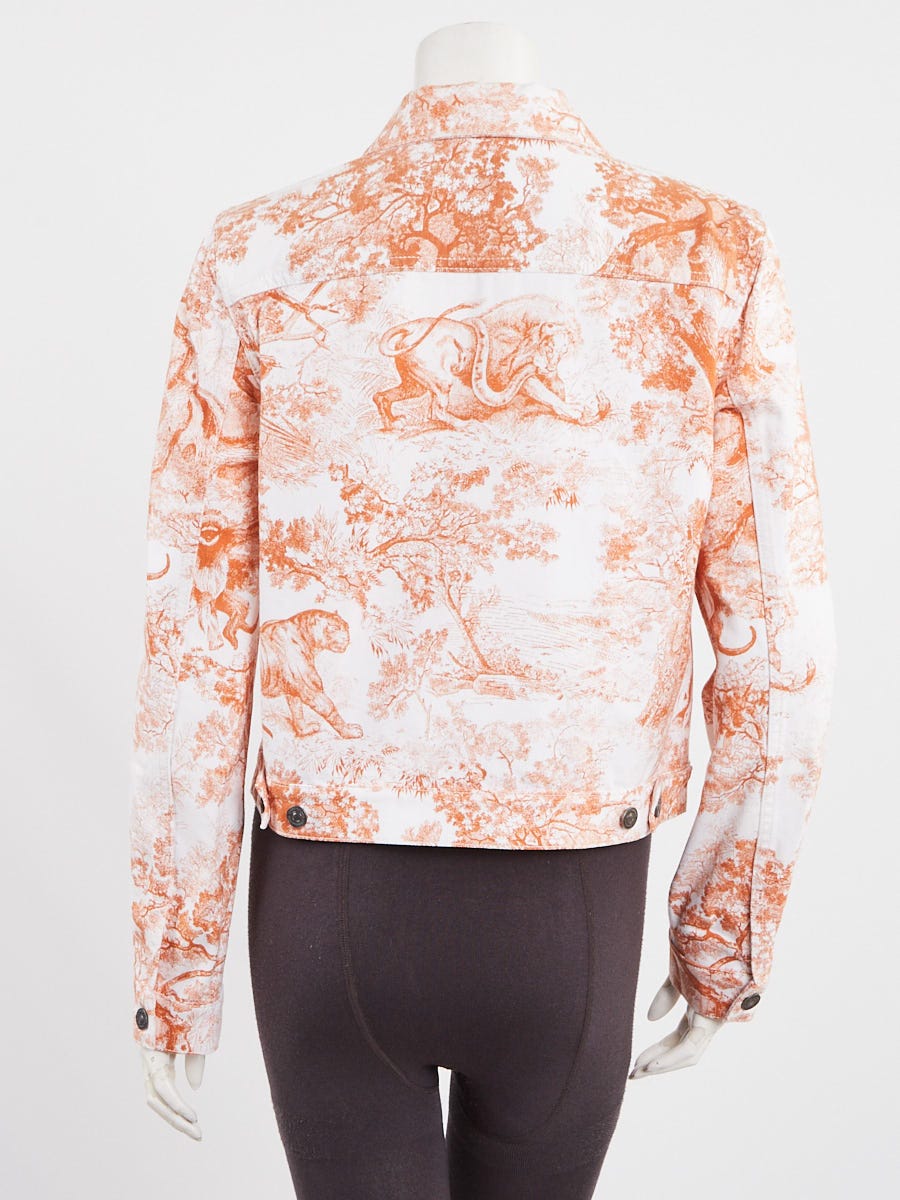 Dior Dioriviera ジャケット Dioriviera Jacket White Jacquard Technical Taffeta with