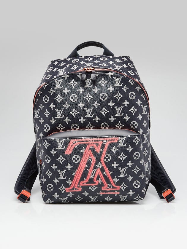 louis vuitton apollo backpack used Treated In Full Silver. Pre-Owned Navy Upside Down Monogram
