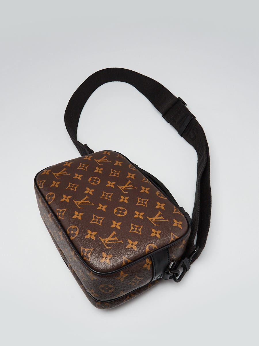 Louis Vuitton Monogram Macassar Canvas S Lock Messenger Bag