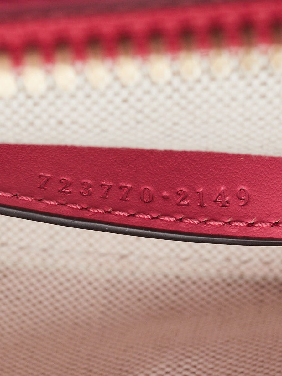 Gucci Pink GG Quilted Leather Matelassè Mini Top Handle Bag