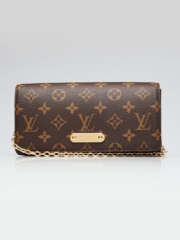 Louis Vuitton Monogram Canvas Lily Wallet on Chain Bag
