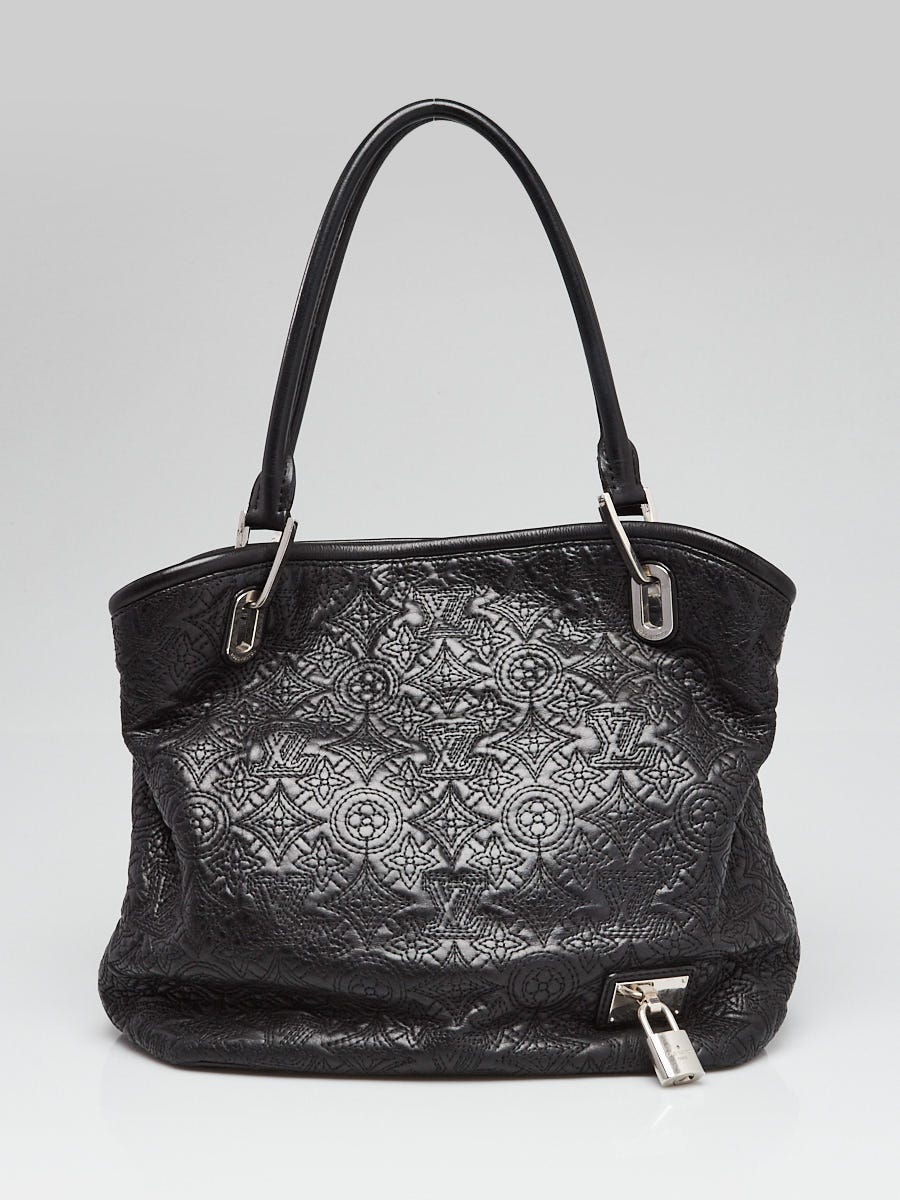 Louis Vuitton Black Monogram Antheia Leather Lilia PM Bag