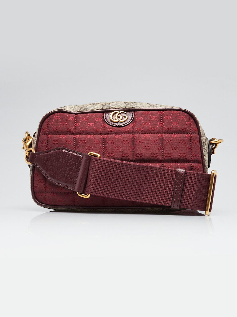 Quilted fabric crossbody bag best sale