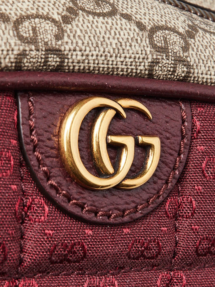 【関税&送料込】Gucci Gucci Burgundy Stretch Terry Fabric Bi GUCCI Satin-jacquard track jacket | NET-A-PORTER