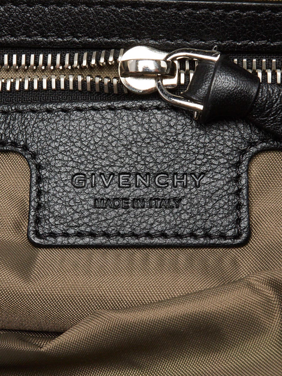 Givenchy White Nylon Downtown Pandora Large Messenger Bag