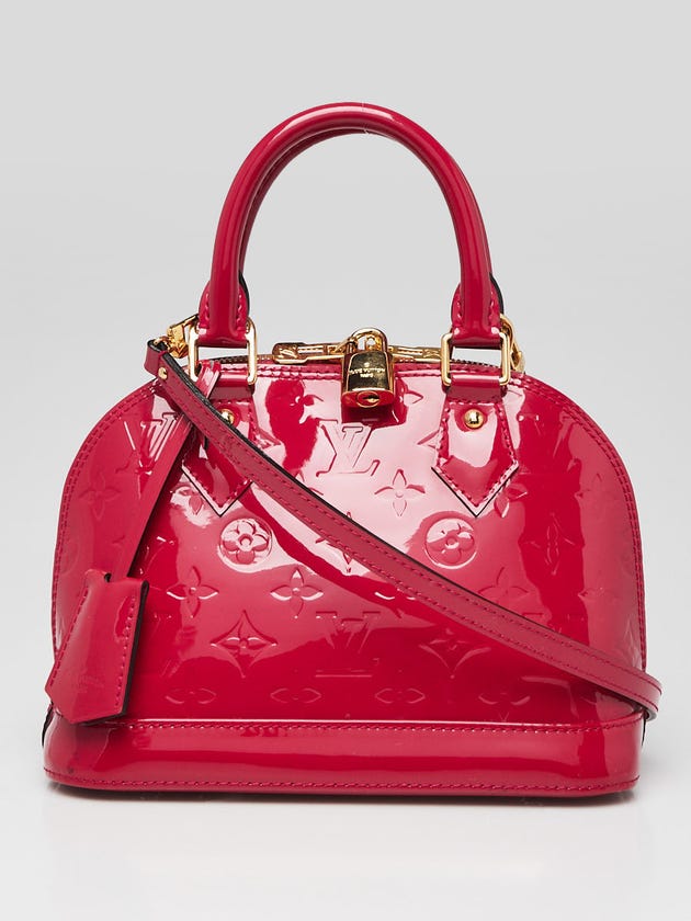 Louis Vuitton Indian Rose Monogram Vernis Alma BB Bag