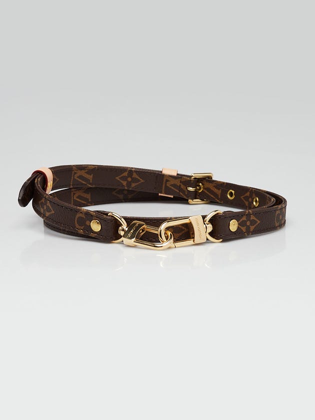 Louis Vuitton 16mm Monogram Canvas Adjustable Shoulder Strap