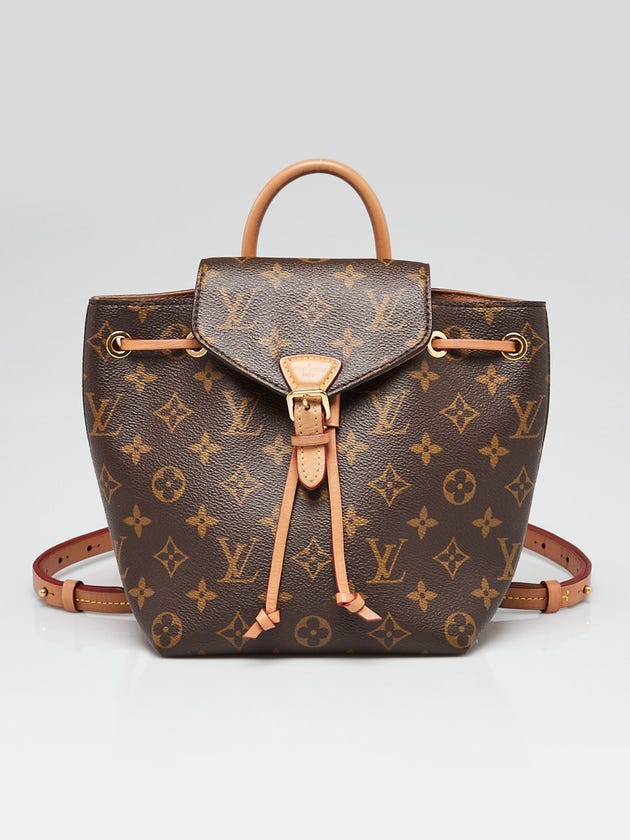 Louis Vuitton Monogram Canvas Montsouris PM NM Backpack Bag