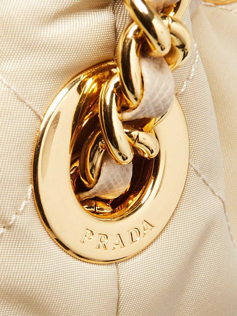 ★PRADA★Duet Re-Nylon Shoulder Bag★Desert Beige Desert Beige Prada Duet Re-nylon Bucket Bag | PRADA