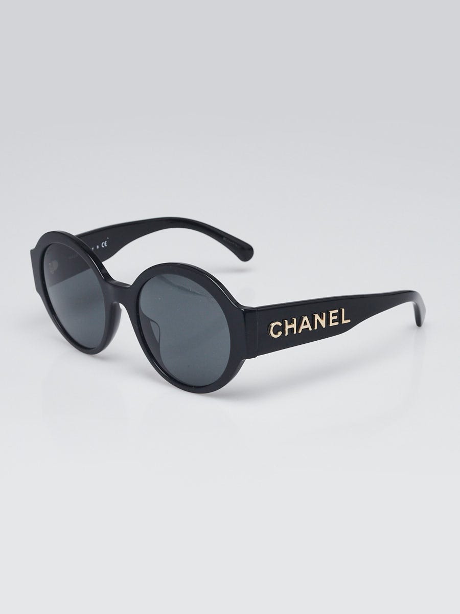 CHANEL シャネル サングラス ラウンド型 ブランドロゴ入り 5410