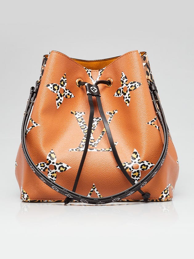 Louis Vuitton Caramel Monogram Jungle Canvas Neonoe Bag