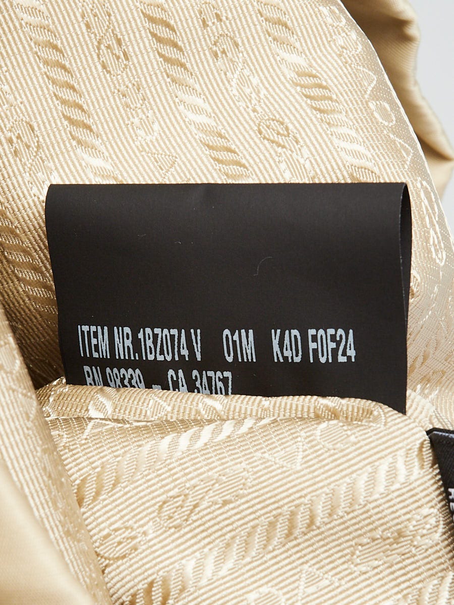 Prada Deserto Re-Nylon and Shearling Backpack Bag 1BZ074