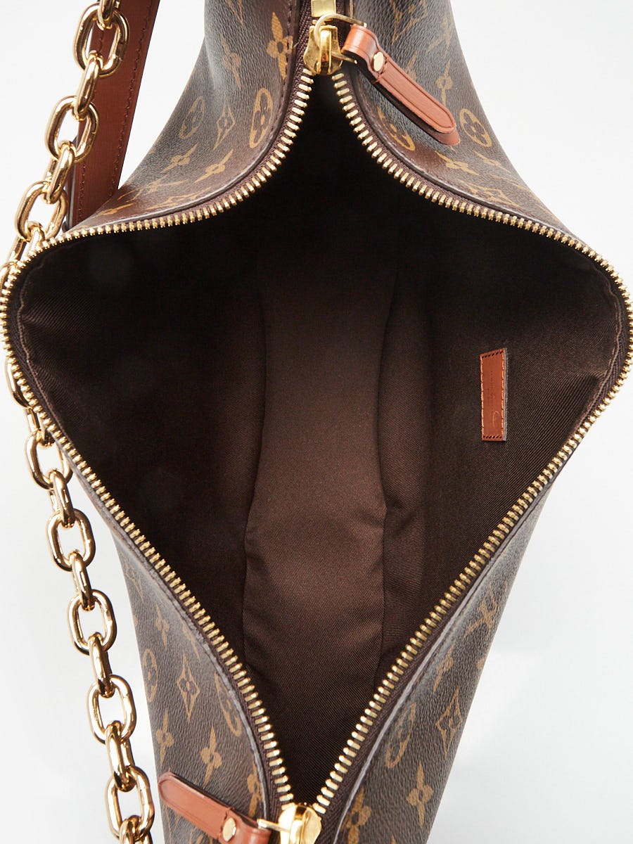 Louis Vuitton Monogram Reverse Canvas Loop Hobo Bag | Yoogi's Closet