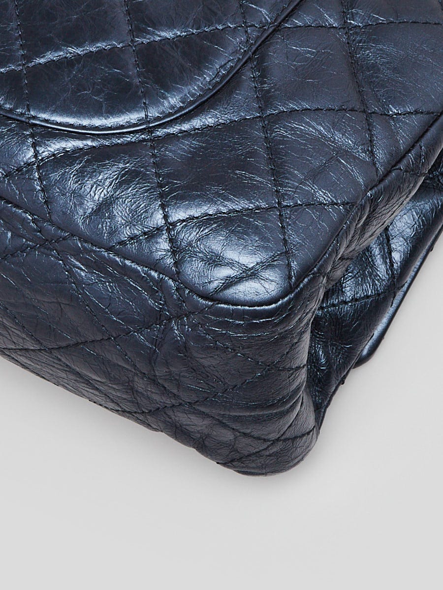 Chanel Blue 2.55 Reissue Quilted Classic Metallic Calfskin Chanel Blue 2.55 Reissue Quilted Classic Metallic Calfskin