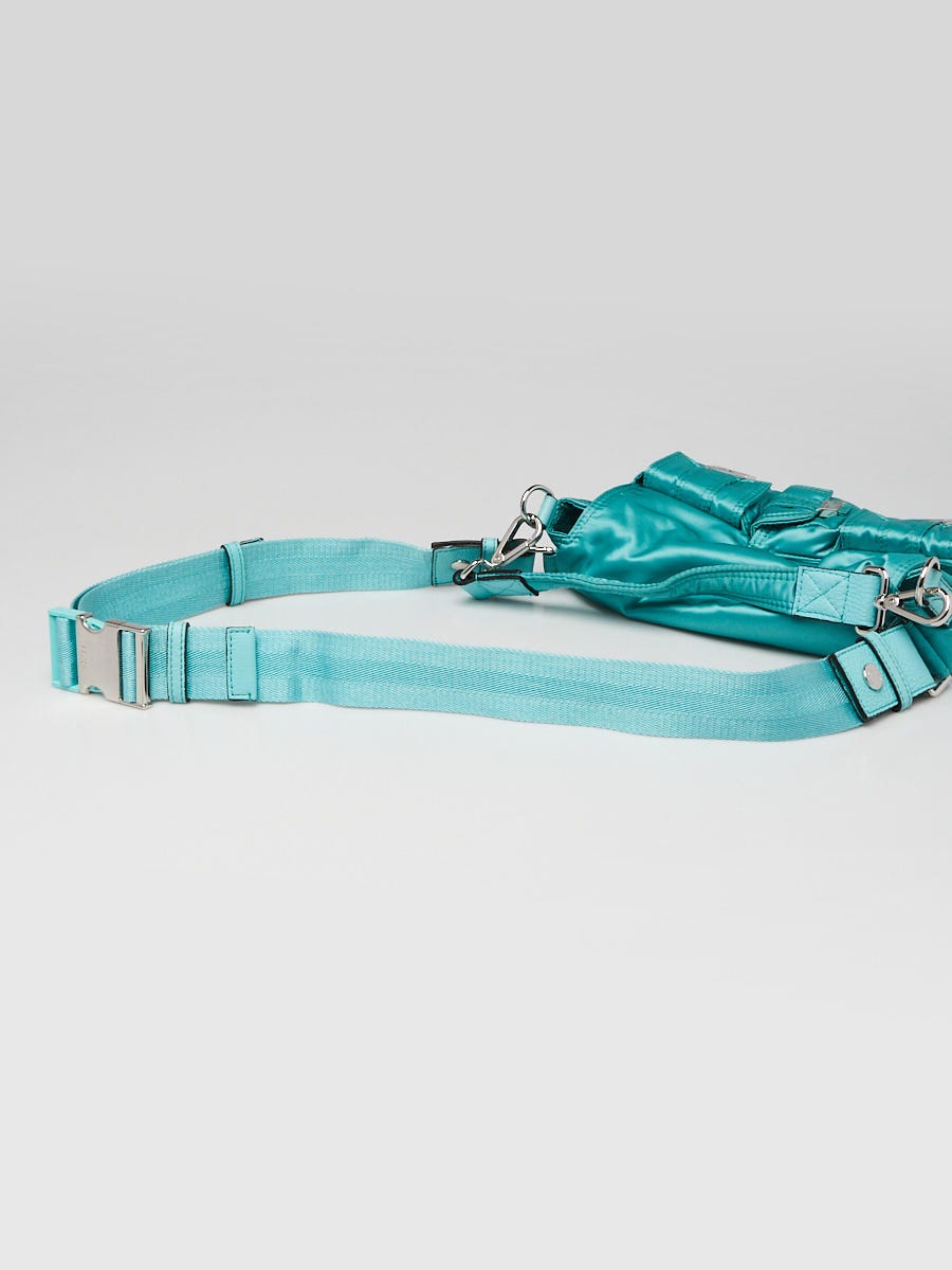 fuckthatnardshop bag ブルー greeny Fendi Green Nylon Convertible Multipocket Belt Baguette Bag