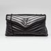 Yves Saint Laurent Black Quilted Leather Medium LouLou Bag | Yoogi's Closet