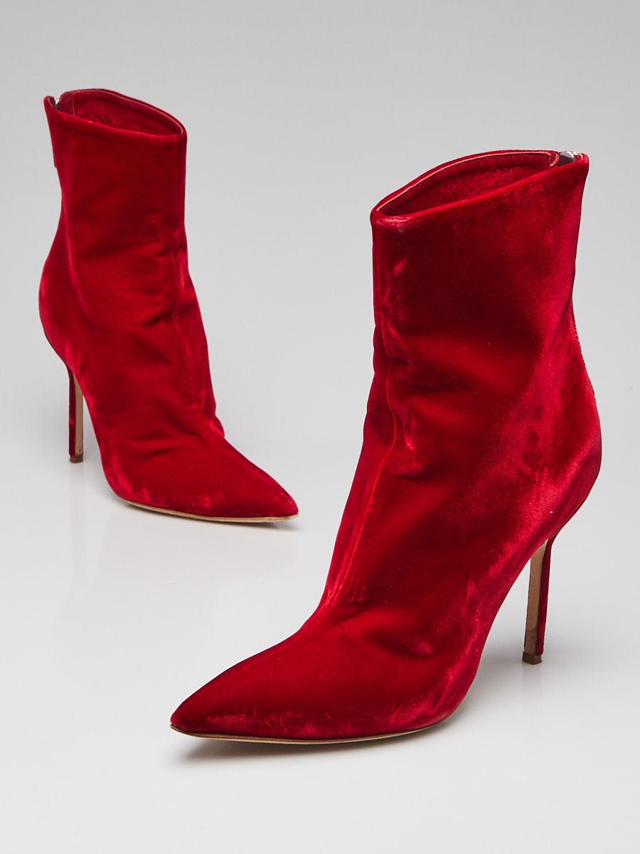 Manolo blahnik ankle boots hotsell