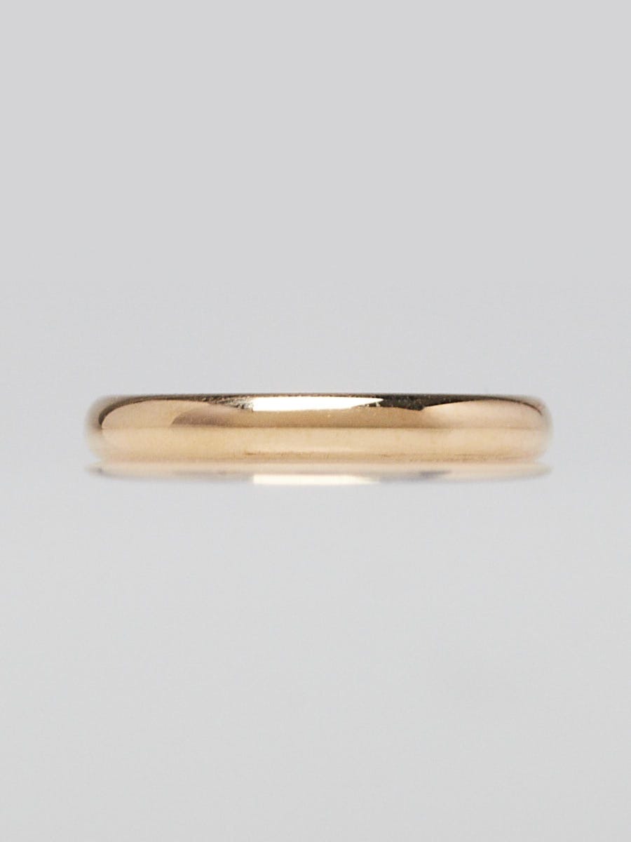 Cartier 18k Gold LOVE Wedding Band Ring Size 10/62 | Yoogi's