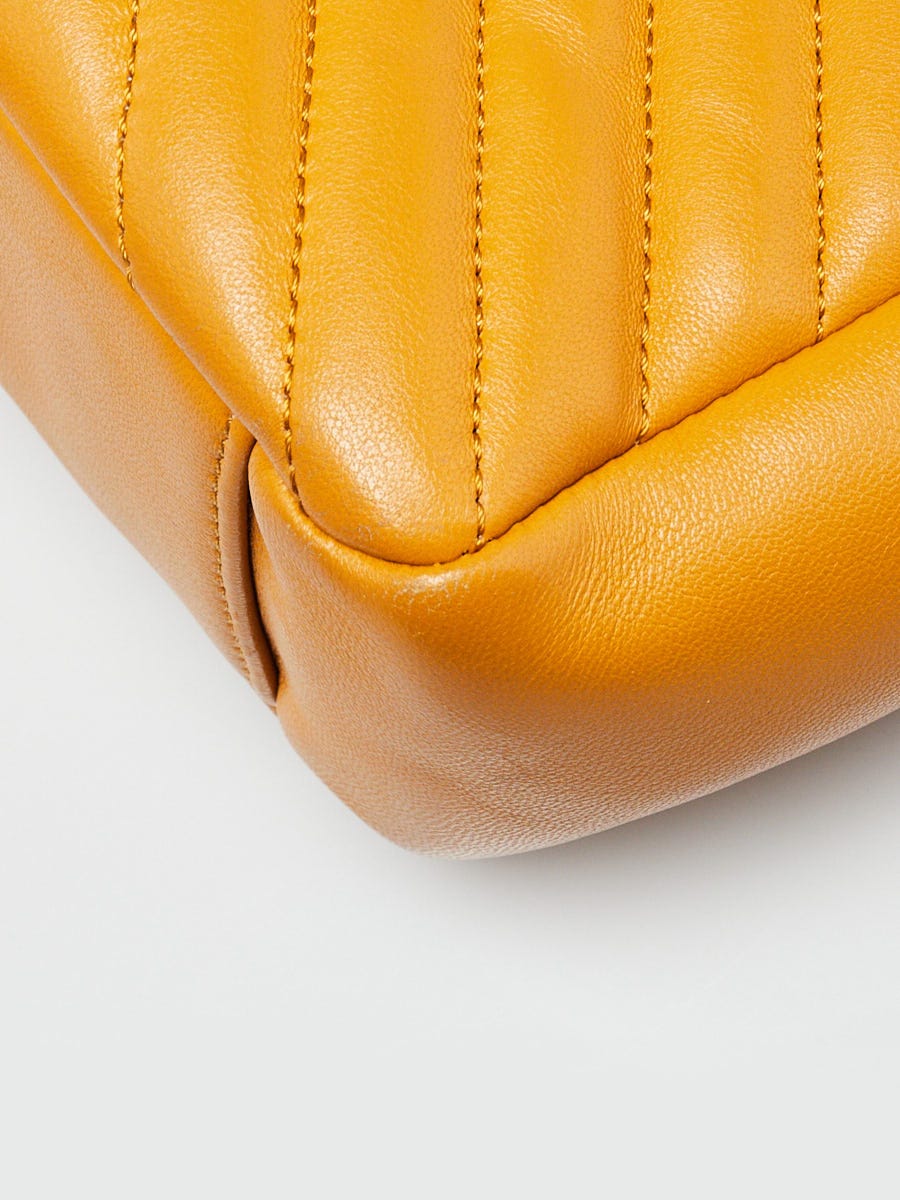 n*w様 Yves Saint Laurent ゴールドレザー バッグ Stunning!* YSL Saint Laurent Kate 99 Gold Tassel Bag