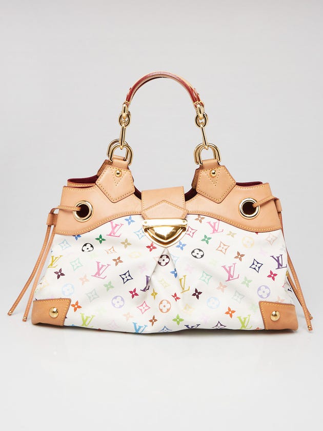 Louis Vuitton White Monogram Multicolore Ursula Bag