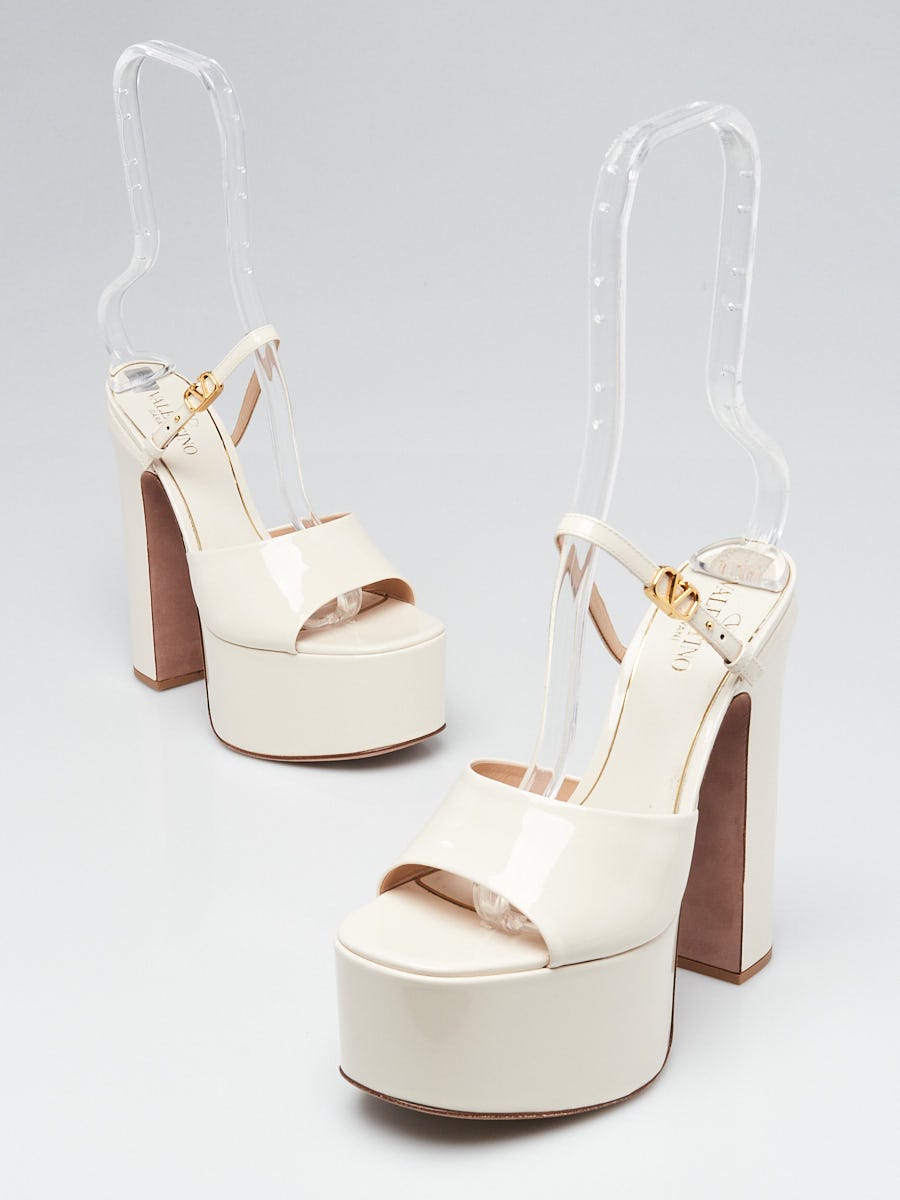 Valentino Garavani Tan-Go 155 patent leather platform