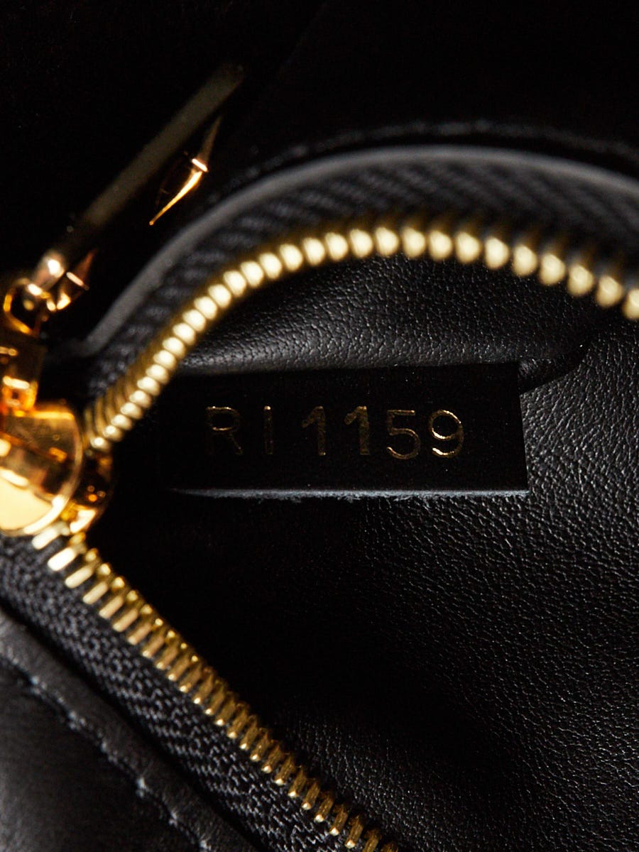 Louis Vuitton Black Leather Rose Des Vents PM Bag | Yoogi's Louis Vuitton Black Leather Rose Des Vents PM Bag | Yoogi's
