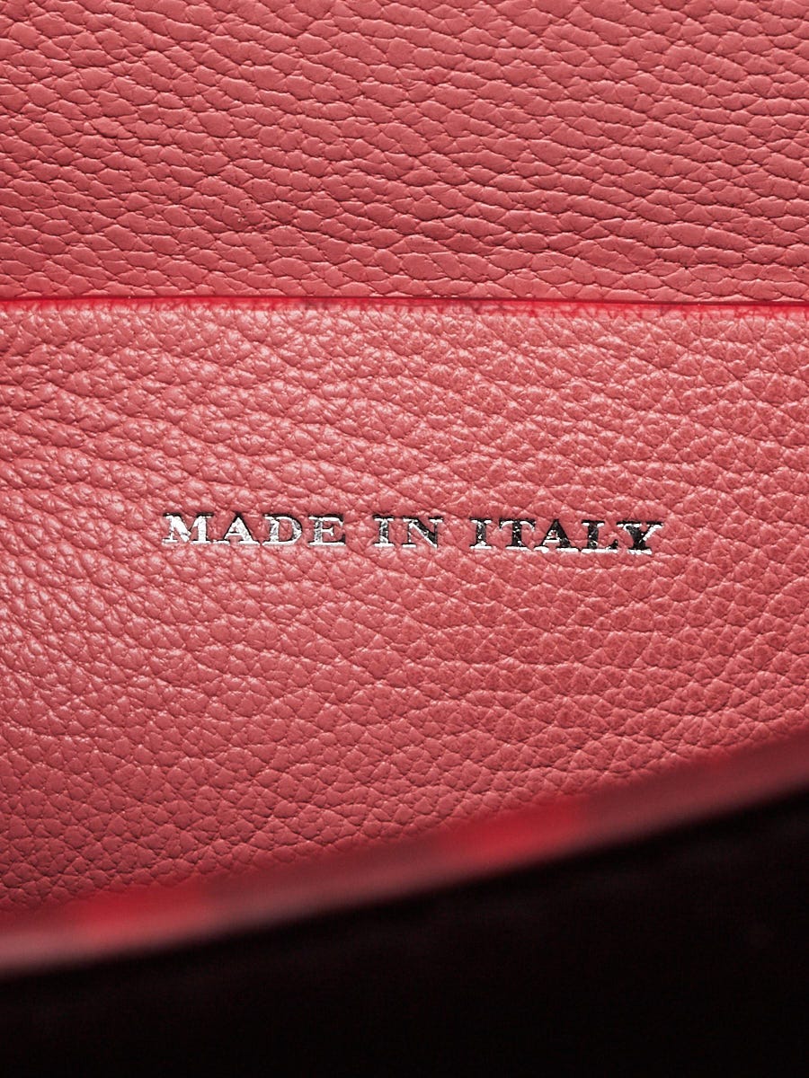 Burberry Pink Pebbled Leather Small D-Ring Crossbody Bag