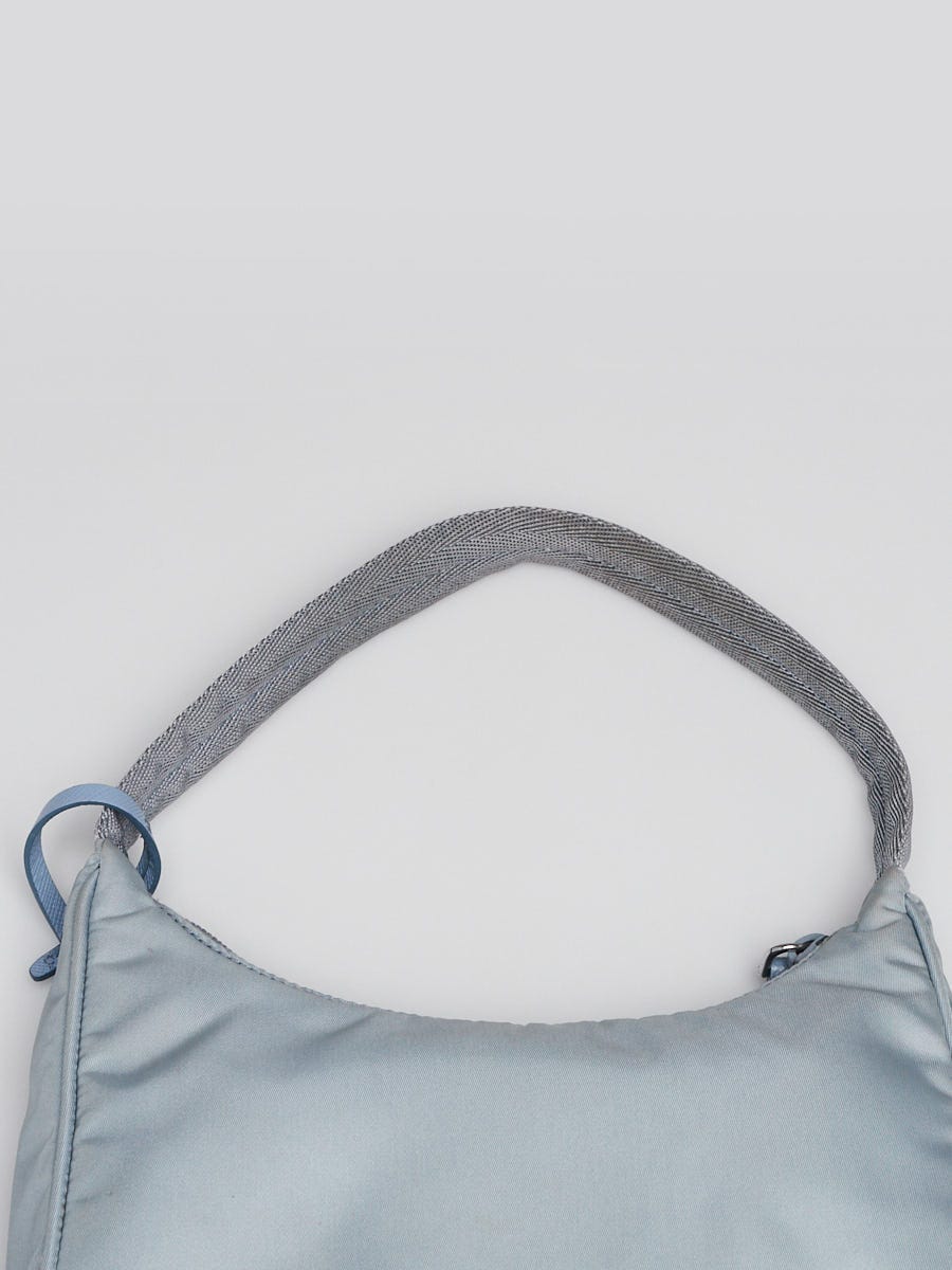 Prada Blue Tessuto Nylon Re-Edition 2000 Mini Bag 1NE515