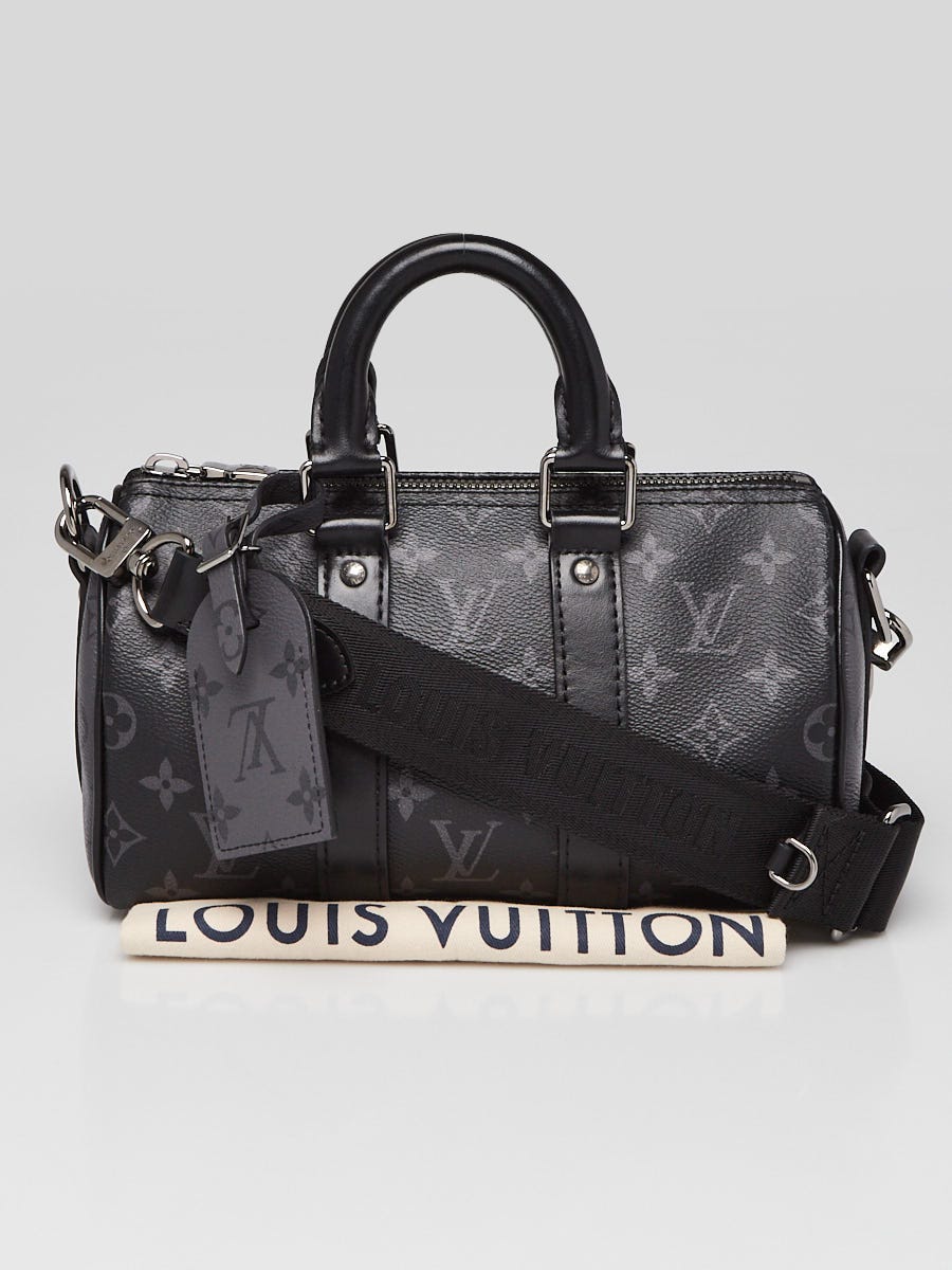【スタイルを格上げ】LV Keepall Bandouliere 25 バッグ Keepall Bandoulière 25 Damier Ebene Canvas - Men Bags