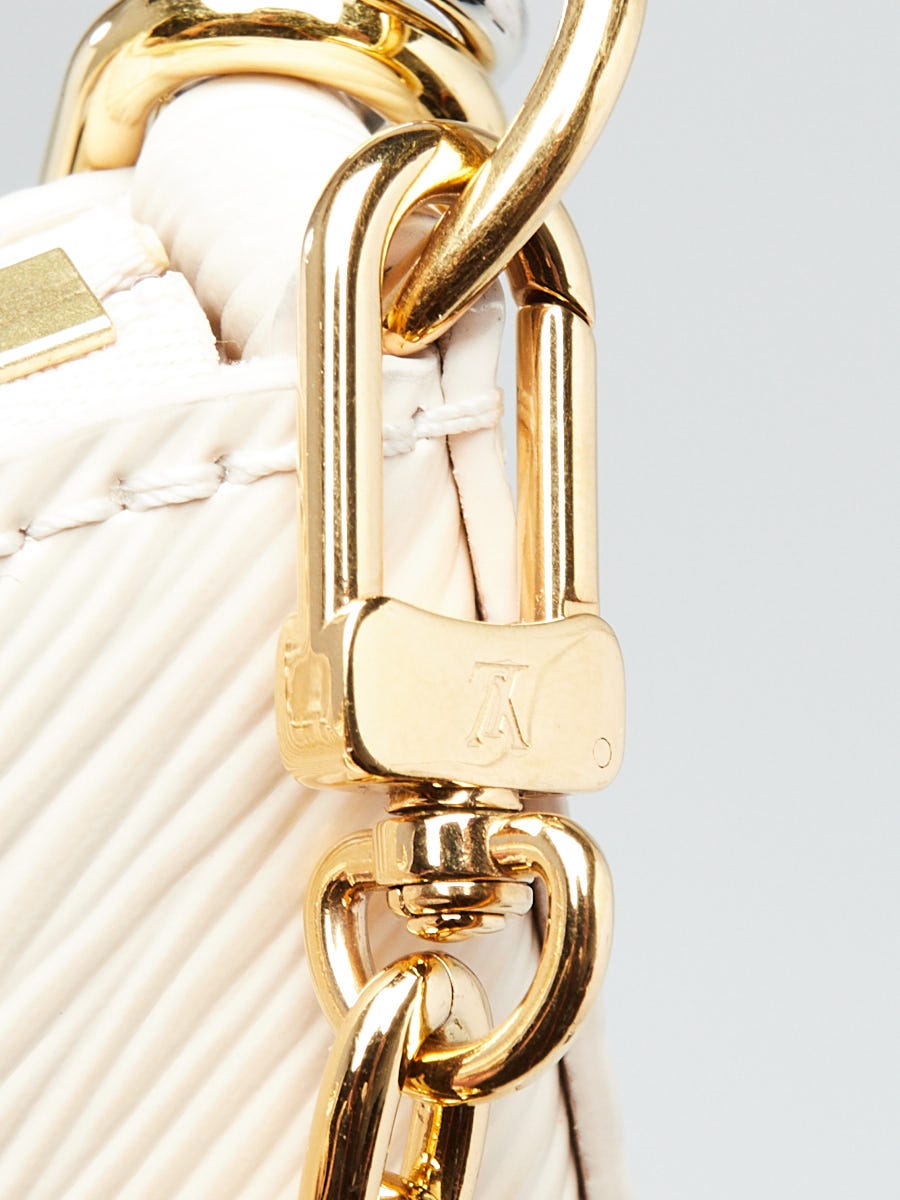 Louis Vuitton Quartz White Epi Leather Milky Way Marellini Bag