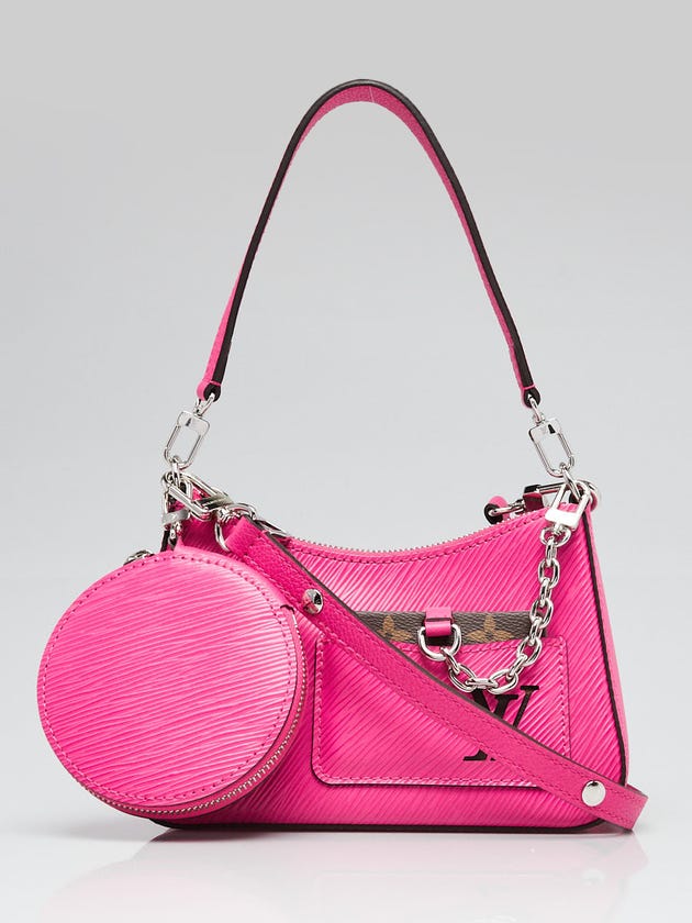 Louis Vuitton Rose Miami Epi Leather Marellini Bag