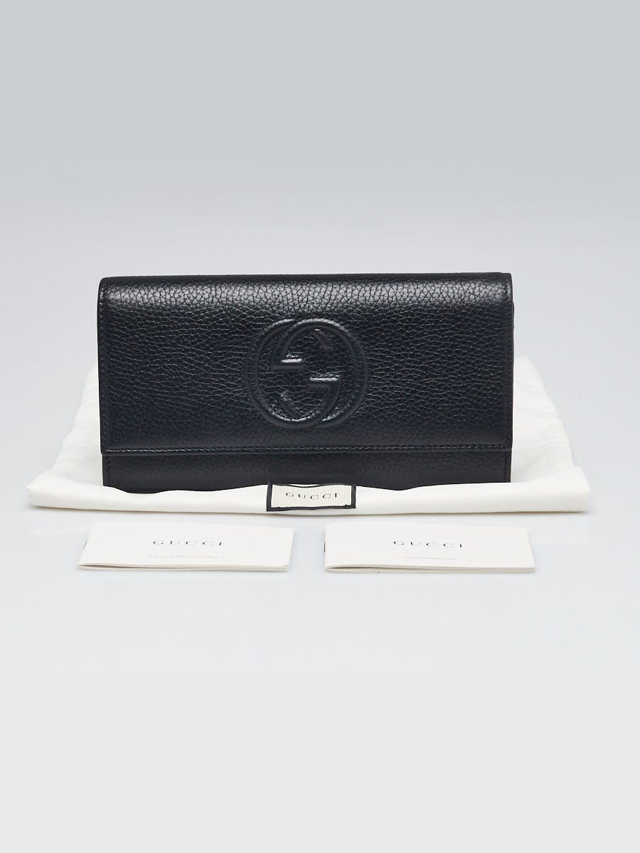 Gucci Soho online Continental Leather Wallet