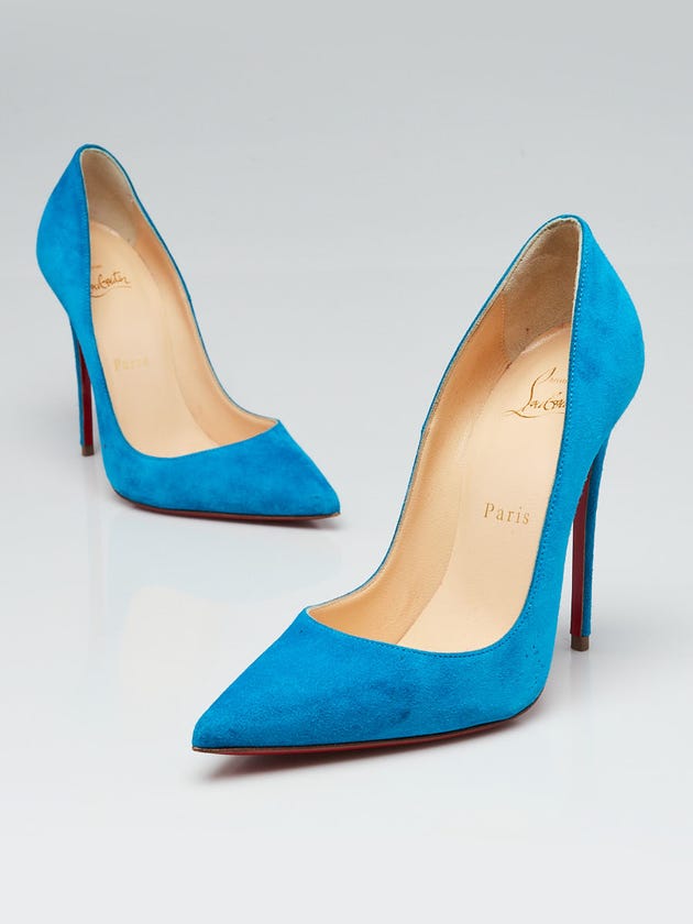 Suede Blue So Kate Louboutin Christian Louboutin Egyptian Blue