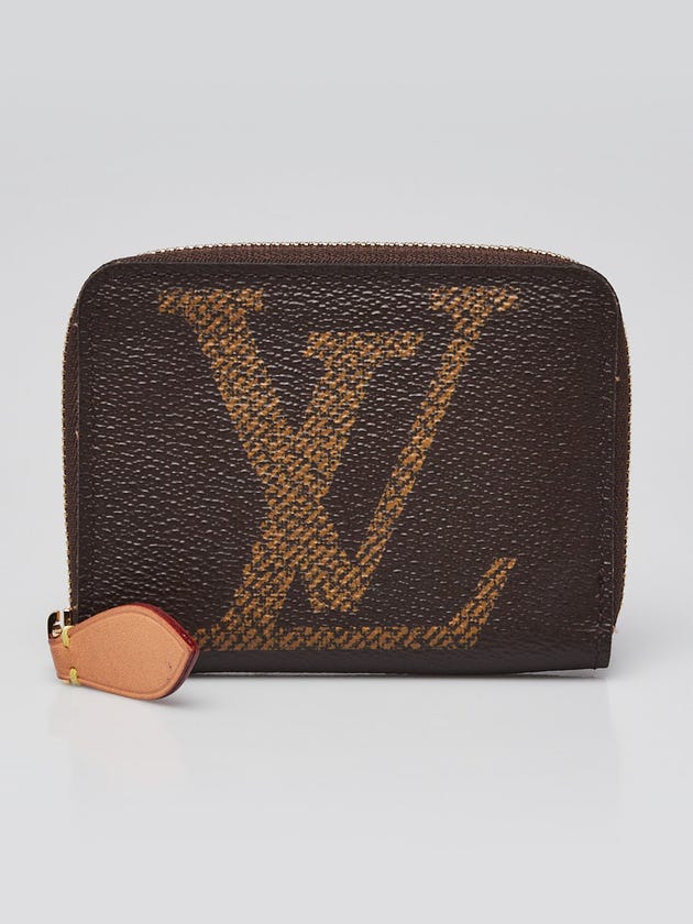 Louis Vuitton Monogram Giant Reverse Canvas Zippy Coin Purse