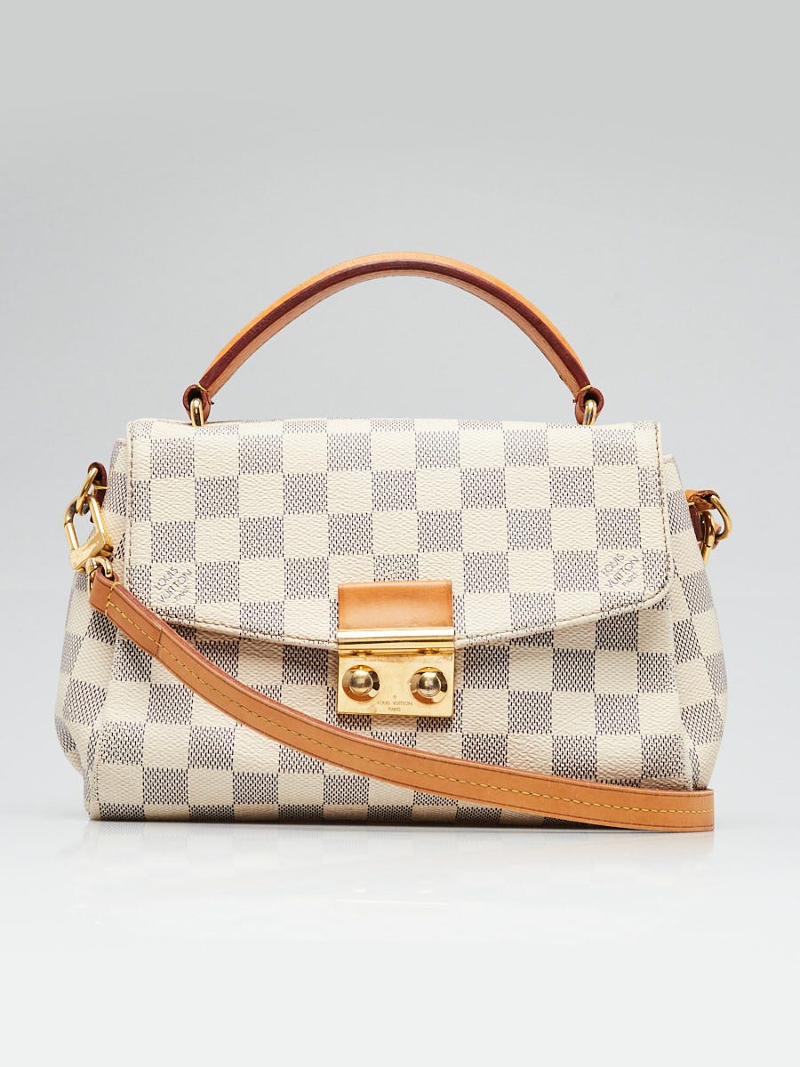 Louis Vuitton Damier Azur Canvas Croisette Bag Yoogi s Closet