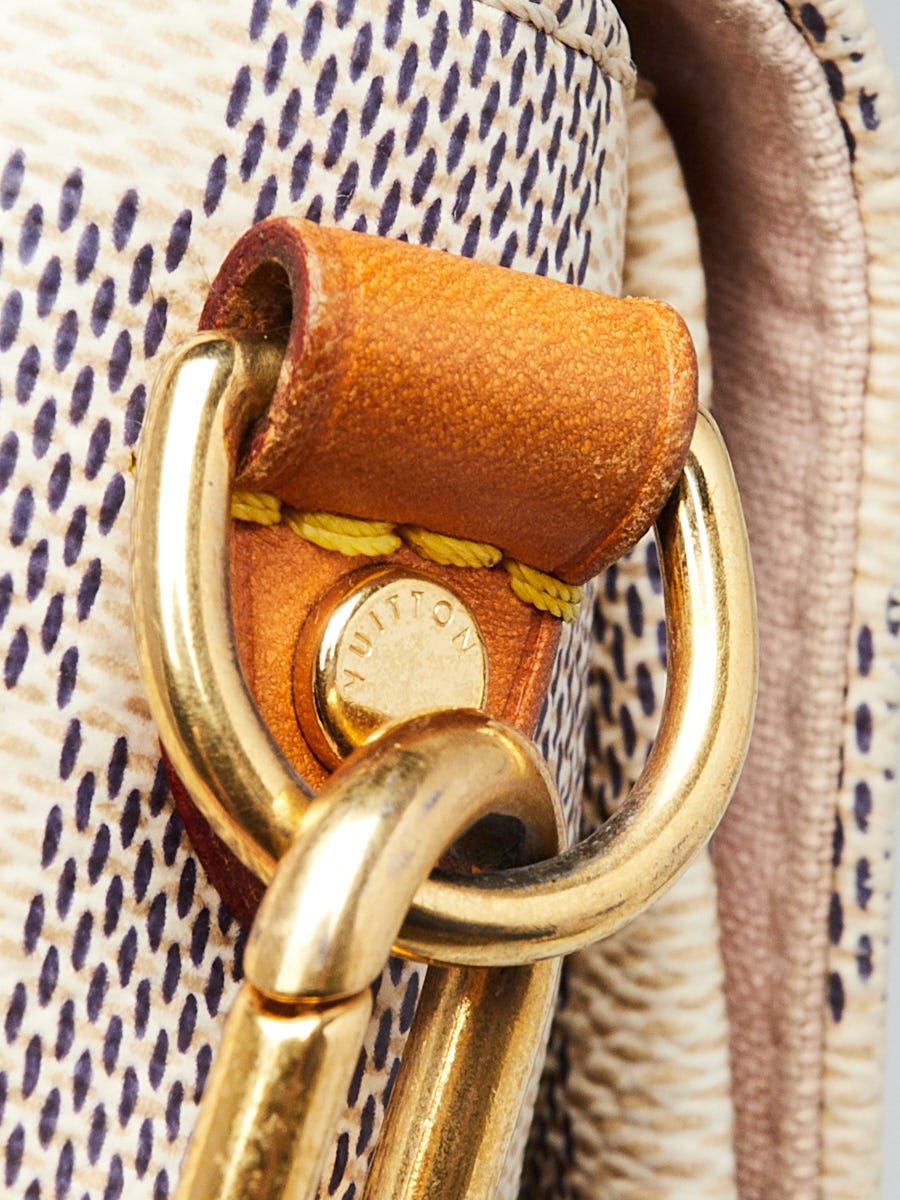 Louis Vuitton Damier Azur Canvas Croisette Bag | Yoogi's Closet Louis Vuitton Damier Azur Canvas Croisette Bag | Yoogi's Closet
