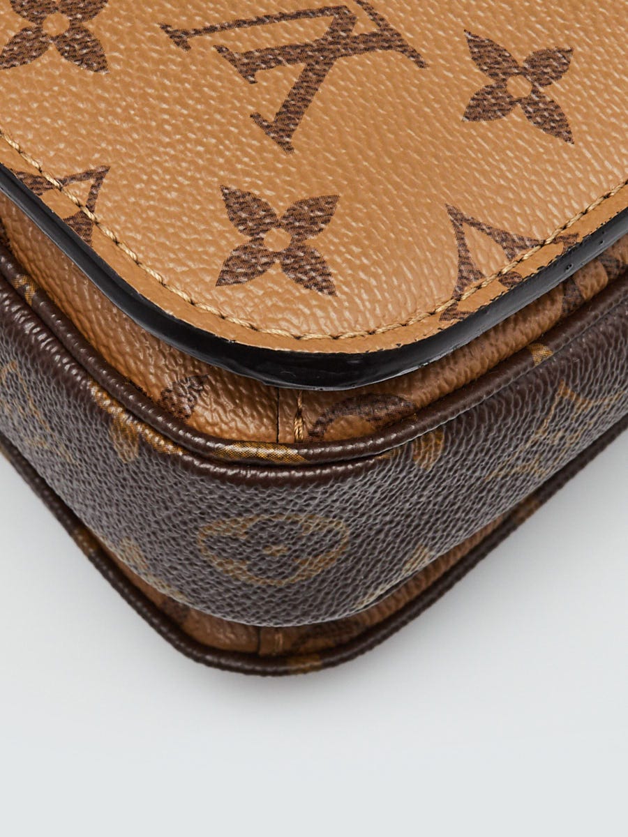 Louis Vuitton Monogram Reverse Canvas Pochette Metis Bag