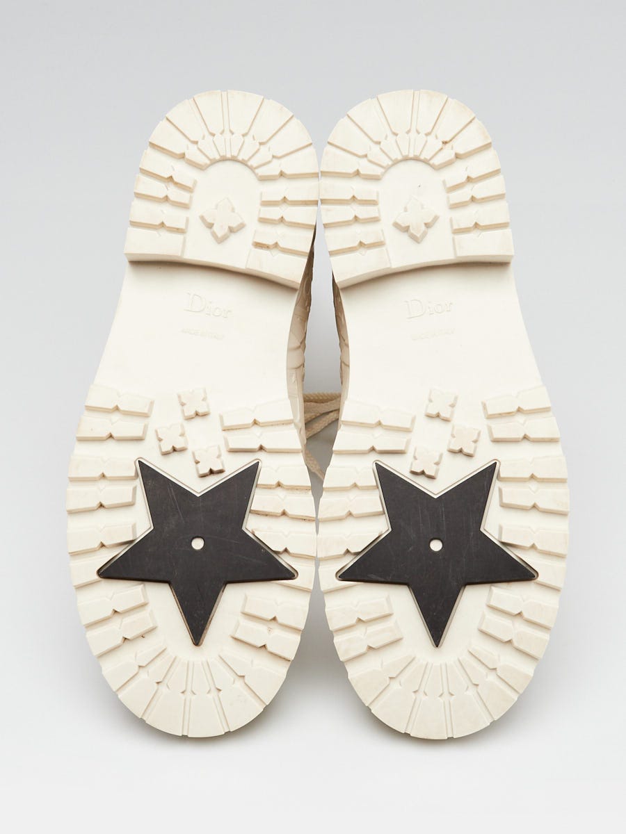 Christian Dior White Rubber DiorCamp Boots Size 6.5/37 Christian Dior White Rubber DiorCamp Boots Size 6.5/37