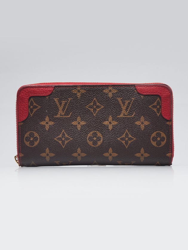 Louis Vuitton Cerise Monogram Canvas Retiro Wallet