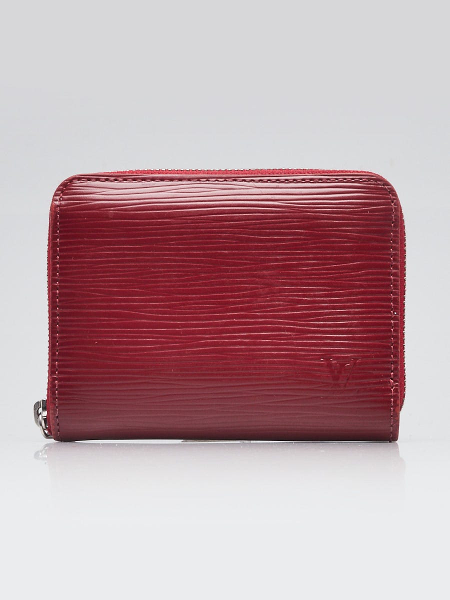VUITTON エピケース Louis Vuitton Rubis Epi Leather Zippy Coin Purse | Yoogi's Closet