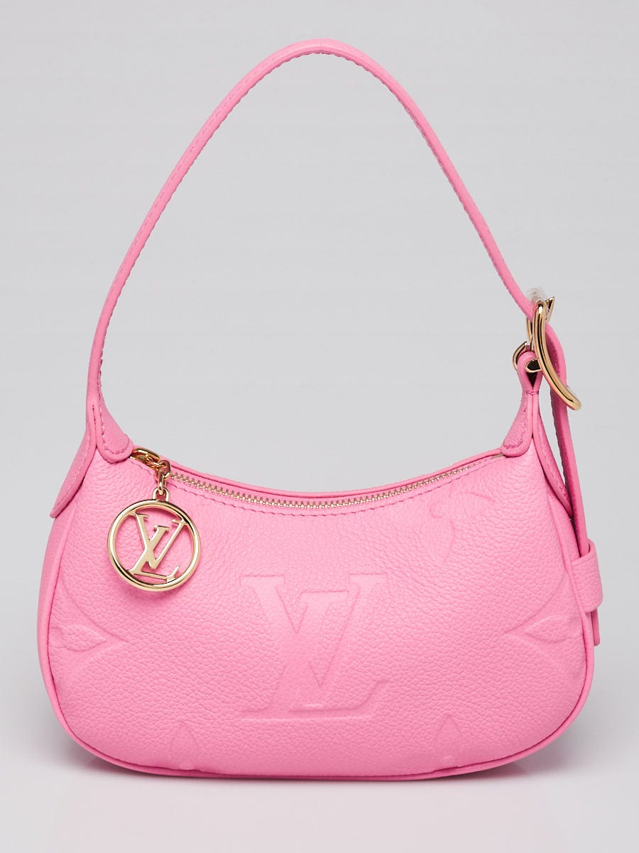 Louis Vuitton Rose Lollipop Monogram Empreinte Leather Mini Moon