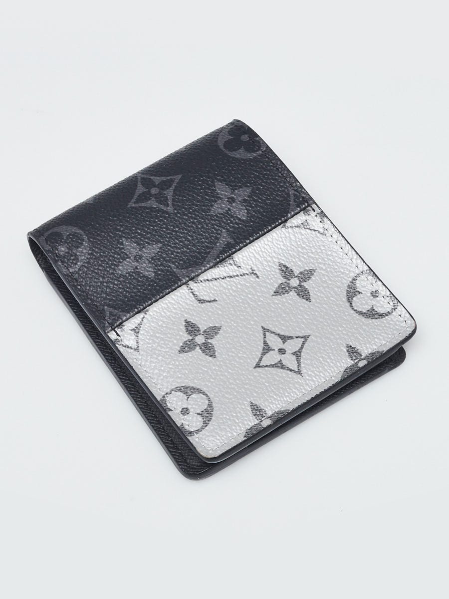 Louis Vuitton Monogram Eclipse Canvas Multiple Split Bi-Fold