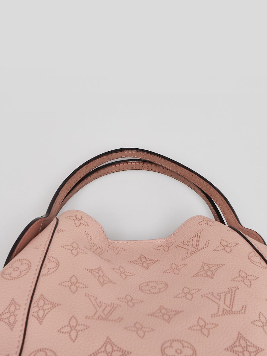 Louis Vuitton Magnolia Monogram Mahina Leather Hina PM Bag w/o