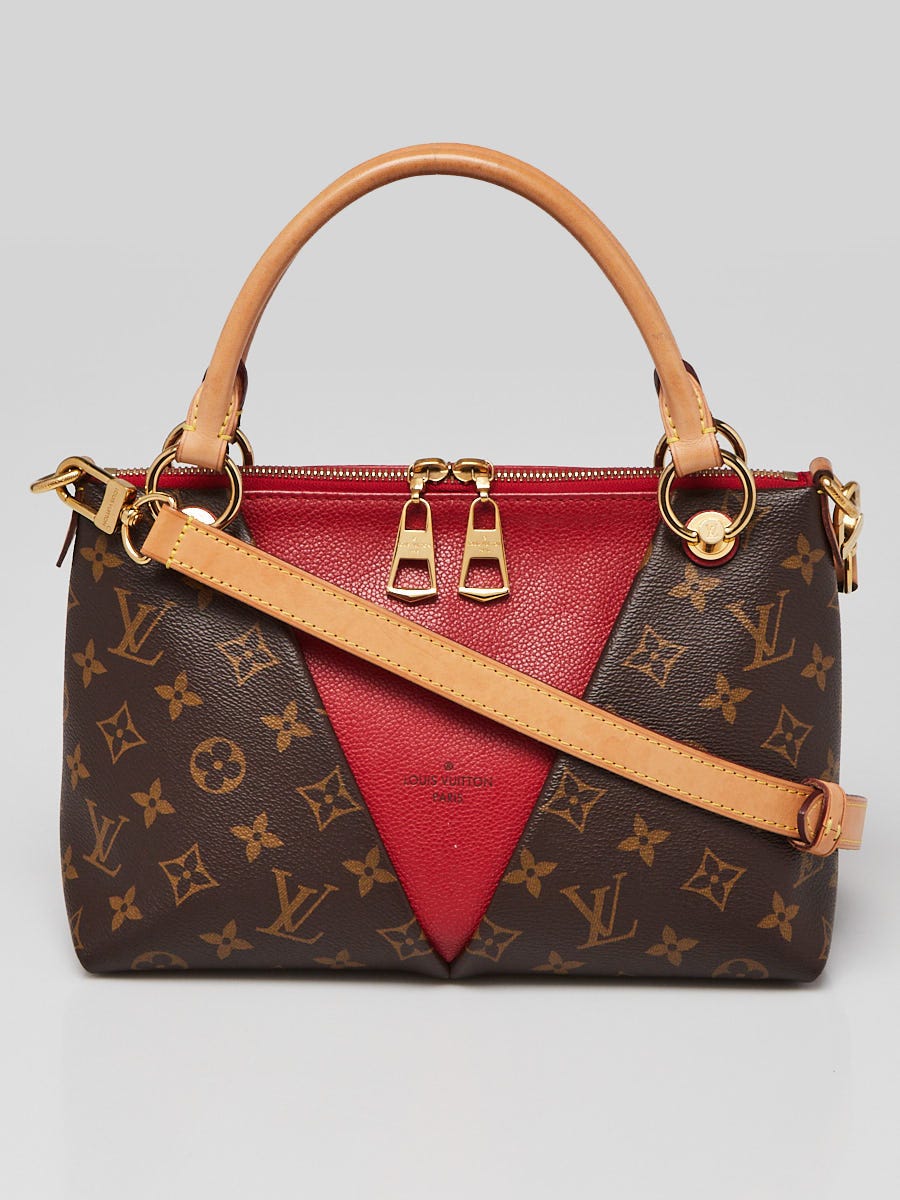 Louis Vuitton Cerise Monogram Canvas BB V Tote Bag | Yoogi's Closet
