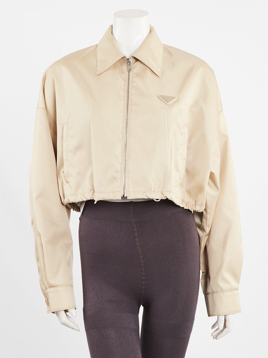 は*ュ様 PRADA archive short blouson Prada Men's Archive Poplin Jacket | Neiman Marcus