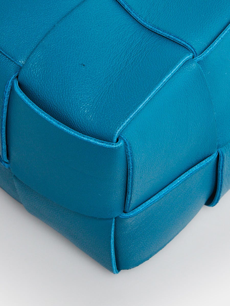 Bottega Veneta Blueprint Intrecciato Woven Leather Mini