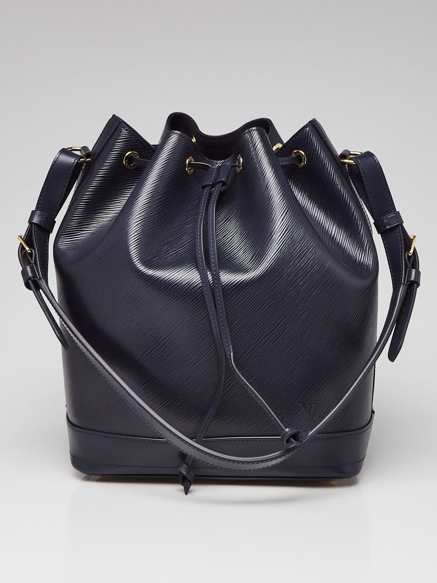 Louis Vuitton Navy Blue Epi Leather Noe NM2 Bag | Yoogi's Closet