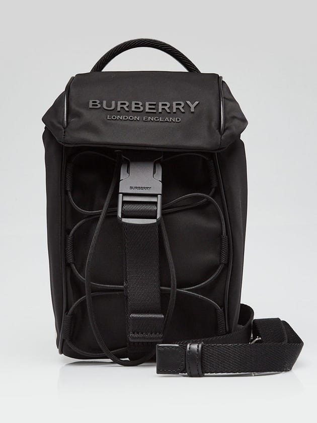 Burberry Black Nylon Murray Crossbody Sling Bag