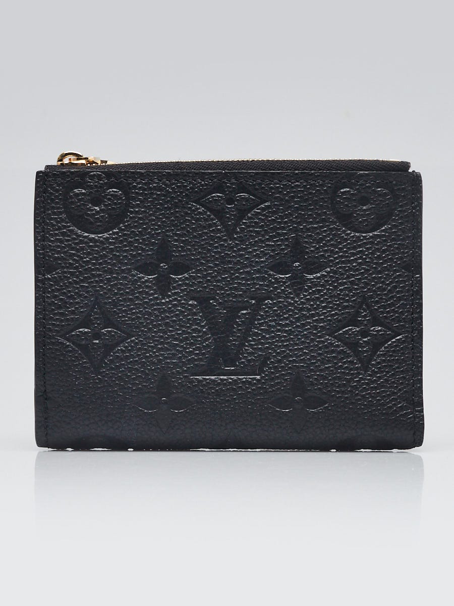 【希少】 LOUIS VUITTON LV Monogram Empreinte Leather Compact Louis Vuitton Black Monogram Empreinte Leather Compact Lisa